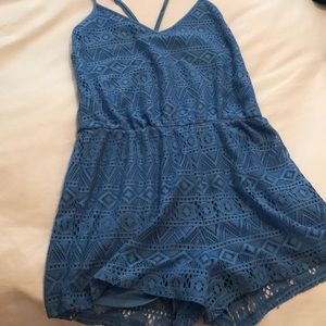 Forever 21 Crochet Romper